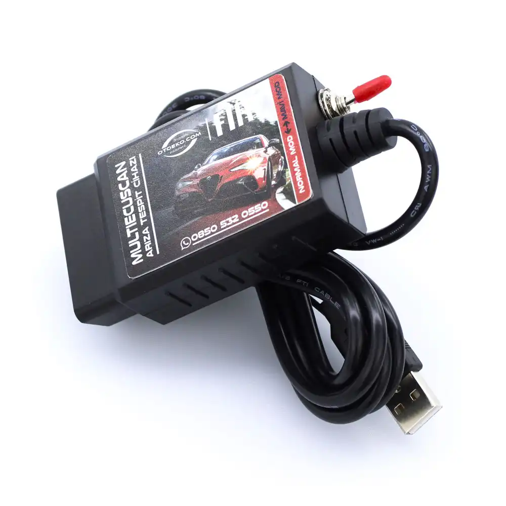 Fiat MultiEcuScan Hidden Feature Coding & Diagnostic Interface (A5 Blue Mod / PIC18F25K80) - 3
